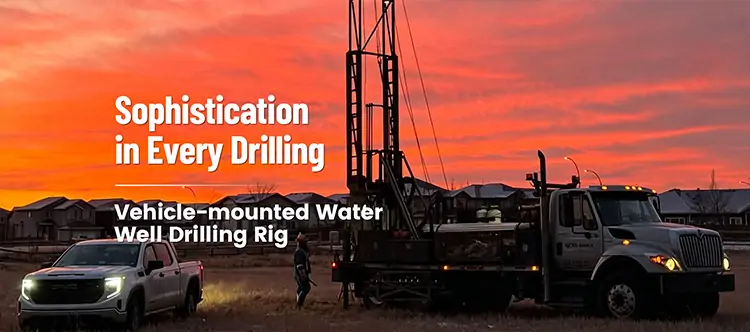 Vehicle-mounted Water Well Drilling Rig