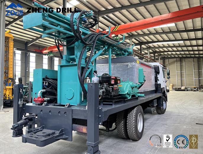 ## **Truck Mounted Water Well Drilling Rig Manufacturer: Drilling Equipment for Multiple Job Sites** For drilling contractors, one water well project is often followed by another. A contractor may need to move equipment from an agricultural irrigation project to a rural water well, then to a geothermal or industrial groundwater project. In this type of operation, transportation is not simply a logistics issue. It can directly affect how efficiently the drilling equipment is deployed between job sites. A **Truck Mounted Water Well Drilling Rig** combines the drilling system with a heavy-duty truck chassis, allowing the complete machine to travel between suitable project locations without requiring a separate transport platform for every relocation. For contractors handling **multiple job sites**, this configuration can provide a practical balance between drilling capability and transportation efficiency. ZDrill Machinery supplies truck-mounted water well drilling rigs using heavy-duty truck chassis and offers configurations for different drilling depths, geological conditions and drilling methods. Its current product range includes truck-mounted equipment for water wells, irrigation, geothermal projects and other groundwater applications. --- ## **Why Multiple Job Sites Change the Rig Selection** A drilling rig working at one permanent location has different requirements from equipment operated by a drilling contractor. A contractor may need to: * Complete a borehole at one site * Travel to another project * Set up the machine again * Drill under different geological conditions * Repeat the process across several locations When these movements happen frequently, the transportation method becomes an important part of equipment selection. A **truck-mounted drilling rig** integrates the drilling assembly and vehicle platform into one machine. When road access is available, the rig can be driven between project locations rather than being loaded onto another vehicle for every move. This can be particularly useful for contractors whose business model involves serving multiple customers or drilling several wells across a large geographic area. --- ## **What Is a Truck Mounted Water Well Drilling Rig?** A truck-mounted water well drilling rig consists of a drilling system installed on a heavy-duty truck chassis. The truck provides the mobility platform, while the mounted drilling system provides the functions required for borehole construction. Depending on the model, the complete system may include: * Drilling mast * Rotary drilling system * Hydraulic system * Hoisting mechanism * Drilling tools * Hydraulic outriggers * Mud pump * Air compressor * Control system The exact configuration depends on the drilling method and project requirements. For example, ZDrill's truck-mounted water well drilling equipment can be configured for both mud drilling in soil formations and DTH pneumatic drilling in rock formations. The company's listed truck-mounted dual-purpose rigs cover drilling depths from approximately 200 m to 2,000 m depending on configuration. --- ## **Why Truck-Mounted Rigs Work Well for Multiple Job Sites** The biggest difference is the relationship between **drilling equipment and transportation**. ### **Drive Between Suitable Project Locations** When roads connect different drilling sites, a truck-mounted rig can travel using its own chassis. This can be useful for contractors who may need to move equipment: * Between farms * Between rural communities * Between construction sites * Between industrial facilities * Between geothermal drilling locations * Between multiple boreholes within a project region The equipment does not need to be limited to one drilling location. ### **Reduce Separate Transport Requirements** With a crawler rig, long-distance transportation may require a trailer or other transport vehicle. A truck-mounted rig already incorporates a road vehicle into the drilling system. This does not mean that every truck-mounted rig can travel anywhere. Road conditions, vehicle regulations, machine dimensions, terrain and local transportation requirements still need to be considered. However, where suitable roads exist, the integrated vehicle platform can simplify relocation between job sites. ### **Suitable for Contractor Operations** A contractor may not know exactly where the next drilling project will be located several months in advance. Equipment therefore needs to be flexible enough to support different customers and working locations. A truck-mounted configuration can be practical when the contractor's priority is frequent movement between accessible sites rather than maximum off-road mobility. --- ## **Truck-Mounted Rig Applications** Truck-mounted water well drilling equipment can be used across several groundwater development applications. ### **Agricultural Irrigation Wells** Large farms and agricultural operations may require wells at different locations. A contractor can use the same truck-mounted drilling machine to move between projects where road access is available. The required drilling depth, borehole diameter and drilling method should still be determined according to the groundwater and geological conditions. ### **Rural Water Supply** Rural water projects may involve drilling several wells in different communities or project areas. In these applications, transportation between sites can become a significant part of the contractor's workflow. A truck-mounted system can provide a practical solution when the drilling locations are connected by roads. ### **Geothermal Wells** Truck-mounted drilling equipment can also be configured for geothermal applications. The required drilling depth and formation conditions may differ substantially from conventional water wells, so the drilling system should be selected according to the actual project rather than the word "geothermal" alone. ### **Commercial Drilling Contractor Projects** Contractors serving multiple customers may benefit from equipment that can be relocated efficiently. For these users, the question is often not simply: **"How deep can this rig drill?"** It is also: **"How efficiently can this rig move from one project to the next?"** --- ## **Truck Chassis Selection Matters** The drilling system is only one part of a truck-mounted machine. The truck chassis affects the machine's transportation performance, load capacity and suitability for different road conditions. ZDrill's product information indicates that truck-mounted water well drilling rigs can use heavy-duty chassis options including **Mercedes-Benz, MAN, Scania and Volvo**, depending on the equipment configuration. For international buyers, chassis selection should take into account: | Factor | Why It Matters | | --------------------- | -------------------------------------------------------- | | Engine power | Supports transportation and drilling system requirements | | Chassis load capacity | Must support the complete drilling assembly | | Wheel configuration | Influences road and site mobility | | Local service network | Important for maintenance and spare parts | | Vehicle regulations | Must meet destination-country requirements | | Road conditions | Determines practical transportation capability | | Overall dimensions | Affects shipping and site access | The appropriate chassis is therefore not necessarily the same for every country. --- ## **Drilling Method: Mud, DTH or Combined Drilling** A truck-mounted configuration does not determine the drilling method. The drilling system still needs to be matched to the geological formation. ### **Mud Drilling for Soil and Loose Formations** Mud circulation can be useful when drilling through soil, sand, gravel and other formations where borehole wall stability and cuttings removal are important. ZDrill's truck-mounted rotary drilling equipment uses mud circulation for water well and related drilling applications. The company also lists BW850-series mud pumps that can be matched with truck-mounted rigs. ### **DTH Drilling for Hard Rock** Hard rock projects may require a DTH drilling system. This normally involves matching: * DTH hammer * Drill bit * Air compressor * Drill pipe * Rig feed system The truck provides the transportation platform, while these components determine the drilling system's suitability for the formation. ### **Combined Drilling Capability** Some water well projects pass through different formations during the same borehole. In such cases, a dual-purpose or combined drilling configuration can provide greater operational flexibility. ZDrill describes its truck-mounted dual-purpose rigs as capable of switching between mud drilling for soil layers and DTH pneumatic drilling for rock formations. --- ## **Truck-Mounted Water Well Drilling Rig for Multiple Boreholes** A useful way to evaluate this equipment is to look at the complete contractor workflow. Suppose a contractor has six water well projects distributed across an agricultural region. The workflow may look like: **Job Site 1 → Job Site 2 → Job Site 3 → Job Site 4 → Job Site 5 → Job Site 6** At each location, the contractor needs to: 1. Transport the rig to the site. 2. Position and level the machine. 3. Prepare the drilling system. 4. Drill the borehole. 5. Remove or prepare drilling tools. 6. Move to the next location. When the sites are connected by suitable roads, a truck-mounted platform can make the movement between locations part of the equipment's normal operating workflow. This is particularly relevant to contractors rather than users who only need one well drilled at one permanent location. --- ## **How to Choose a Truck Mounted Water Well Drilling Rig** The correct rig should be selected from the project requirements rather than from truck size alone. ### **1. Define the Drilling Depth** Start with the actual target depth. Typical requirements may range from shallow domestic wells to several hundred meters or deeper commercial wells. Do not select equipment only according to its maximum advertised depth. Geological conditions, drilling method, borehole diameter and drill pipe configuration can affect practical drilling performance. ### **2. Determine the Borehole Diameter** The required hole diameter affects the drilling tools, rotary system and overall machine configuration. A small domestic water well and a large-diameter irrigation well may require substantially different equipment. ### **3. Identify the Geological Formation** The manufacturer should know whether the drilling area contains: * Clay * Sand * Gravel * Limestone * Weathered rock * Hard rock * Mixed formations This information helps determine whether rotary, mud, DTH or combined drilling should be considered. ### **4. Evaluate Road Access** This is particularly important for truck-mounted equipment. Ask: * Can the truck reach the drilling area? * Are there narrow roads? * Are there bridges with weight restrictions? * Are there steep access roads? * Is the site accessible during the rainy season? * How far apart are the drilling locations? A truck-mounted rig is most practical when the transportation route matches the capabilities of the vehicle. ### **5. Consider the Number of Job Sites** One well and twenty wells represent different equipment-use scenarios. If the contractor expects frequent relocation, transportation efficiency should be included in the equipment evaluation from the beginning. --- ## **Truck-Mounted vs Crawler: The Key Difference Is the Working Pattern** ZDrill already provides both crawler and truck-mounted water well drilling rigs. The two configurations serve different site-mobility requirements. A simplified project-oriented comparison is: | Project condition | Configuration to consider | | ------------------------------------------- | ------------------------- | | Frequent road travel between sites | Truck-mounted | | Multiple accessible job sites | Truck-mounted | | Long-distance relocation | Truck-mounted | | Uneven off-road drilling area | Crawler | | Difficult terrain | Crawler | | Multiple drilling points with good roads | Truck-mounted | | Remote site with limited road access | Crawler | | Contractor serving road-accessible projects | Truck-mounted | This does not mean one configuration is universally suitable. The actual choice depends on the combination of transportation, terrain, drilling depth and geological conditions. --- ## **A Practical Project Scenario for Drilling Contractors** Consider a contractor operating across several agricultural areas. The contractor's requirements are: * Multiple drilling projects * 300–800 m target depth * Soil and rock formations * Regular movement between customers * Road access to most project locations * DTH capability for harder formations * Mud drilling capability for softer formations In this situation, the contractor should not evaluate the drilling rig and transportation vehicle separately. A suitable equipment package could include: **Truck chassis + drilling system + hydraulic system + mud pump + air compressor + DTH tools + drill pipes** The final configuration should be determined according to the actual depth, borehole diameter, formation and transportation conditions. This type of project-based configuration is also the approach ZDrill describes when recommending drilling equipment according to application, drilling environment, transportation requirements and operating conditions. --- ## **What Should International Buyers Ask a Manufacturer?** Before requesting a quotation, prepare the following information: | Project information | Example | | -------------------- | -------------------------------------------------------- | | Application | Irrigation / rural water / contractor drilling | | Number of job sites | 5–20 locations | | Target depth | 300 m / 500 m / 1,000 m | | Borehole diameter | 200–300 mm | | Formation | Soil / sand / gravel / hard rock | | Drilling method | Mud / DTH / combined | | Road conditions | Paved / gravel / rural road | | Truck preference | Available local chassis or manufacturer-supplied chassis | | Supporting equipment | Air compressor / mud pump / drill tools | | Destination | Country and port | Providing this information allows the **Truck Mounted Water Well Drilling Rig Manufacturer** to recommend a configuration based on the complete project instead of simply quoting a standard machine. --- ## **Truck Mounted Water Well Drilling Rig Manufacturer in China** ZDrill Machinery, operated by Shijiazhuang Zhengdrilling Machinery Equipment Co., Ltd., manufactures water well drilling equipment in Shijiazhuang, Hebei, China. The company's product portfolio includes truck-mounted, crawler-mounted, trailer-mounted and other water well drilling configurations, together with air compressors, mud pumps and drilling tools. ZDrill states that it has provided drilling equipment for international markets including Central Asia, the Middle East, South America, North America, Africa and Southeast Asia. Its truck-mounted product range includes models such as the **ZDSPJ800**, which uses a SHACMAN 6×4 special drilling-rig chassis and is designed for direct rotary drilling. For international contractors, the manufacturer can evaluate the drilling depth, formation, drilling method, chassis requirements and supporting equipment together when preparing an equipment configuration. --- ## **Why Truck-Mounted Equipment Can Fit Contractor Operations** For a drilling contractor, equipment utilization extends beyond the drilling process itself. The rig must be able to move between projects, arrive at the next site, prepare for drilling and then repeat the process. A truck-mounted platform can be particularly practical when: * Job sites are distributed across a large region * Roads connect the drilling locations * The contractor handles multiple customers * The machine must relocate frequently * Both transportation and drilling capability are required from one platform The value therefore lies in the complete workflow rather than one individual specification. --- ## **Frequently Asked Questions** ### **What is a truck-mounted water well drilling rig?** A truck-mounted water well drilling rig combines a water well drilling system with a heavy-duty truck chassis. The truck serves as the transportation platform while the mounted equipment performs the drilling operation. ### **Why use a truck-mounted rig for multiple job sites?** The integrated truck platform allows the drilling machine to travel between suitable project locations without requiring a separate transport vehicle for every relocation. ### **Can a truck-mounted rig drill hard rock?** Yes. Depending on the configuration, a truck-mounted water well drilling rig can be equipped with a DTH hammer, drill bit and air compressor for hard-rock drilling. ### **What depth can a truck-mounted water well drilling rig reach?** The drilling depth depends on the model and configuration. ZDrill currently lists truck-mounted water well drilling equipment covering approximately 200–2,000 m depending on the selected configuration. ### **Is a truck-mounted rig suitable for agricultural wells?** It can be suitable for agricultural irrigation projects, particularly when the drilling locations have reasonable road access and the contractor needs to move between multiple sites. ### **Should I choose a crawler or truck-mounted water well drilling rig?** The decision should be based on the working pattern. Truck-mounted equipment can be considered when road transportation and frequent movement between accessible sites are important, while crawler equipment may be more appropriate when off-road mobility and difficult terrain are major requirements. --- ## **Conclusion** A **Truck Mounted Water Well Drilling Rig** is designed around two requirements: drilling and transportation. For contractors working across multiple job sites, the integrated truck platform can make it easier to relocate the drilling equipment between accessible project locations. This can be particularly relevant to agricultural irrigation, rural water supply, geothermal projects and commercial drilling services. However, transportation capability should not be considered separately from drilling performance. The final equipment configuration should match the **drilling depth, borehole diameter, geological formation, drilling method, road conditions, number of job sites and supporting equipment**. For international buyers, providing these project details to a **Truck Mounted Water Well Drilling Rig Manufacturer** is a practical starting point for selecting the appropriate drilling system. ## **Hot Tags** **Truck Mounted Water Well Drilling Rig, Truck Mounted Water Well Drilling Rig Manufacturer, Truck Mounted Drilling Rig, Mobile Water Well Drilling Rig, Water Well Drilling Equipment, Water Well Drilling Rig for Multiple Sites, Drilling Rig for Contractors, Mobile Drilling Equipment, Truck Mounted Drilling Equipment, China Water Well Drilling Rig Manufacturer** ## **Truck Mounted Water Well Drilling Rig Manufacturer: Drilling Equipment for Multiple Job Sites** For drilling contractors, one water well project is often followed by another. A contractor may need to move equipment from an agricultural irrigation project to a rural water well, then to a geothermal or industrial groundwater project. In this type of operation, transportation is not simply a logistics issue. It can directly affect how efficiently the drilling equipment is deployed between job sites. A **Truck Mounted Water Well Drilling Rig** combines the drilling system with a heavy-duty truck chassis, allowing the complete machine to travel between suitable project locations without requiring a separate transport platform for every relocation. For contractors handling **multiple job sites**, this configuration can provide a practical balance between drilling capability and transportation efficiency. ZDrill Machinery supplies truck-mounted water well drilling rigs using heavy-duty truck chassis and offers configurations for different drilling depths, geological conditions and drilling methods. Its current product range includes truck-mounted equipment for water wells, irrigation, geothermal projects and other groundwater applications. --- ## **Why Multiple Job Sites Change the Rig Selection** A drilling rig working at one permanent location has different requirements from equipment operated by a drilling contractor. A contractor may need to: * Complete a borehole at one site * Travel to another project * Set up the machine again * Drill under different geological conditions * Repeat the process across several locations When these movements happen frequently, the transportation method becomes an important part of equipment selection. A **truck-mounted drilling rig** integrates the drilling assembly and vehicle platform into one machine. When road access is available, the rig can be driven between project locations rather than being loaded onto another vehicle for every move. This can be particularly useful for contractors whose business model involves serving multiple customers or drilling several wells across a large geographic area. --- ## **What Is a Truck Mounted Water Well Drilling Rig?** A truck-mounted water well drilling rig consists of a drilling system installed on a heavy-duty truck chassis. The truck provides the mobility platform, while the mounted drilling system provides the functions required for borehole construction. Depending on the model, the complete system may include: * Drilling mast * Rotary drilling system * Hydraulic system * Hoisting mechanism * Drilling tools * Hydraulic outriggers * Mud pump * Air compressor * Control system The exact configuration depends on the drilling method and project requirements. For example, ZDrill's truck-mounted water well drilling equipment can be configured for both mud drilling in soil formations and DTH pneumatic drilling in rock formations. The company's listed truck-mounted dual-purpose rigs cover drilling depths from approximately 200 m to 2,000 m depending on configuration. --- ## **Why Truck-Mounted Rigs Work Well for Multiple Job Sites** The biggest difference is the relationship between **drilling equipment and transportation**. ### **Drive Between Suitable Project Locations** When roads connect different drilling sites, a truck-mounted rig can travel using its own chassis. This can be useful for contractors who may need to move equipment: * Between farms * Between rural communities * Between construction sites * Between industrial facilities * Between geothermal drilling locations * Between multiple boreholes within a project region The equipment does not need to be limited to one drilling location. ### **Reduce Separate Transport Requirements** With a crawler rig, long-distance transportation may require a trailer or other transport vehicle. A truck-mounted rig already incorporates a road vehicle into the drilling system. This does not mean that every truck-mounted rig can travel anywhere. Road conditions, vehicle regulations, machine dimensions, terrain and local transportation requirements still need to be considered. However, where suitable roads exist, the integrated vehicle platform can simplify relocation between job sites. ### **Suitable for Contractor Operations** A contractor may not know exactly where the next drilling project will be located several months in advance. Equipment therefore needs to be flexible enough to support different customers and working locations. A truck-mounted configuration can be practical when the contractor's priority is frequent movement between accessible sites rather than maximum off-road mobility. --- ## **Truck-Mounted Rig Applications** Truck-mounted water well drilling equipment can be used across several groundwater development applications. ### **Agricultural Irrigation Wells** Large farms and agricultural operations may require wells at different locations. A contractor can use the same truck-mounted drilling machine to move between projects where road access is available. The required drilling depth, borehole diameter and drilling method should still be determined according to the groundwater and geological conditions. ### **Rural Water Supply** Rural water projects may involve drilling several wells in different communities or project areas. In these applications, transportation between sites can become a significant part of the contractor's workflow. A truck-mounted system can provide a practical solution when the drilling locations are connected by roads. ### **Geothermal Wells** Truck-mounted drilling equipment can also be configured for geothermal applications. The required drilling depth and formation conditions may differ substantially from conventional water wells, so the drilling system should be selected according to the actual project rather than the word "geothermal" alone. ### **Commercial Drilling Contractor Projects** Contractors serving multiple customers may benefit from equipment that can be relocated efficiently. For these users, the question is often not simply: **"How deep can this rig drill?"** It is also: **"How efficiently can this rig move from one project to the next?"** --- ## **Truck Chassis Selection Matters** The drilling system is only one part of a truck-mounted machine. The truck chassis affects the machine's transportation performance, load capacity and suitability for different road conditions. ZDrill's product information indicates that truck-mounted water well drilling rigs can use heavy-duty chassis options including **Mercedes-Benz, MAN, Scania and Volvo**, depending on the equipment configuration. For international buyers, chassis selection should take into account: | Factor | Why It Matters | | --------------------- | -------------------------------------------------------- | | Engine power | Supports transportation and drilling system requirements | | Chassis load capacity | Must support the complete drilling assembly | | Wheel configuration | Influences road and site mobility | | Local service network | Important for maintenance and spare parts | | Vehicle regulations | Must meet destination-country requirements | | Road conditions | Determines practical transportation capability | | Overall dimensions | Affects shipping and site access | The appropriate chassis is therefore not necessarily the same for every country. --- ## **Drilling Method: Mud, DTH or Combined Drilling** A truck-mounted configuration does not determine the drilling method. The drilling system still needs to be matched to the geological formation. ### **Mud Drilling for Soil and Loose Formations** Mud circulation can be useful when drilling through soil, sand, gravel and other formations where borehole wall stability and cuttings removal are important. ZDrill's truck-mounted rotary drilling equipment uses mud circulation for water well and related drilling applications. The company also lists BW850-series mud pumps that can be matched with truck-mounted rigs. ### **DTH Drilling for Hard Rock** Hard rock projects may require a DTH drilling system. This normally involves matching: * DTH hammer * Drill bit * Air compressor * Drill pipe * Rig feed system The truck provides the transportation platform, while these components determine the drilling system's suitability for the formation. ### **Combined Drilling Capability** Some water well projects pass through different formations during the same borehole. In such cases, a dual-purpose or combined drilling configuration can provide greater operational flexibility. ZDrill describes its truck-mounted dual-purpose rigs as capable of switching between mud drilling for soil layers and DTH pneumatic drilling for rock formations. --- ## **Truck-Mounted Water Well Drilling Rig for Multiple Boreholes** A useful way to evaluate this equipment is to look at the complete contractor workflow. Suppose a contractor has six water well projects distributed across an agricultural region. The workflow may look like: **Job Site 1 → Job Site 2 → Job Site 3 → Job Site 4 → Job Site 5 → Job Site 6** At each location, the contractor needs to: 1. Transport the rig to the site. 2. Position and level the machine. 3. Prepare the drilling system. 4. Drill the borehole. 5. Remove or prepare drilling tools. 6. Move to the next location. When the sites are connected by suitable roads, a truck-mounted platform can make the movement between locations part of the equipment's normal operating workflow. This is particularly relevant to contractors rather than users who only need one well drilled at one permanent location. --- ## **How to Choose a Truck Mounted Water Well Drilling Rig** The correct rig should be selected from the project requirements rather than from truck size alone. ### **1. Define the Drilling Depth** Start with the actual target depth. Typical requirements may range from shallow domestic wells to several hundred meters or deeper commercial wells. Do not select equipment only according to its maximum advertised depth. Geological conditions, drilling method, borehole diameter and drill pipe configuration can affect practical drilling performance. ### **2. Determine the Borehole Diameter** The required hole diameter affects the drilling tools, rotary system and overall machine configuration. A small domestic water well and a large-diameter irrigation well may require substantially different equipment. ### **3. Identify the Geological Formation** The manufacturer should know whether the drilling area contains: * Clay * Sand * Gravel * Limestone * Weathered rock * Hard rock * Mixed formations This information helps determine whether rotary, mud, DTH or combined drilling should be considered. ### **4. Evaluate Road Access** This is particularly important for truck-mounted equipment. Ask: * Can the truck reach the drilling area? * Are there narrow roads? * Are there bridges with weight restrictions? * Are there steep access roads? * Is the site accessible during the rainy season? * How far apart are the drilling locations? A truck-mounted rig is most practical when the transportation route matches the capabilities of the vehicle. ### **5. Consider the Number of Job Sites** One well and twenty wells represent different equipment-use scenarios. If the contractor expects frequent relocation, transportation efficiency should be included in the equipment evaluation from the beginning. --- ## **Truck-Mounted vs Crawler: The Key Difference Is the Working Pattern** ZDrill already provides both crawler and truck-mounted water well drilling rigs. The two configurations serve different site-mobility requirements. A simplified project-oriented comparison is: | Project condition | Configuration to consider | | ------------------------------------------- | ------------------------- | | Frequent road travel between sites | Truck-mounted | | Multiple accessible job sites | Truck-mounted | | Long-distance relocation | Truck-mounted | | Uneven off-road drilling area | Crawler | | Difficult terrain | Crawler | | Multiple drilling points with good roads | Truck-mounted | | Remote site with limited road access | Crawler | | Contractor serving road-accessible projects | Truck-mounted | This does not mean one configuration is universally suitable. The actual choice depends on the combination of transportation, terrain, drilling depth and geological conditions. --- ## **A Practical Project Scenario for Drilling Contractors** Consider a contractor operating across several agricultural areas. The contractor's requirements are: * Multiple drilling projects * 300–800 m target depth * Soil and rock formations * Regular movement between customers * Road access to most project locations * DTH capability for harder formations * Mud drilling capability for softer formations In this situation, the contractor should not evaluate the drilling rig and transportation vehicle separately. A suitable equipment package could include: **Truck chassis + drilling system + hydraulic system + mud pump + air compressor + DTH tools + drill pipes** The final configuration should be determined according to the actual depth, borehole diameter, formation and transportation conditions. This type of project-based configuration is also the approach ZDrill describes when recommending drilling equipment according to application, drilling environment, transportation requirements and operating conditions. --- ## **What Should International Buyers Ask a Manufacturer?** Before requesting a quotation, prepare the following information: | Project information | Example | | -------------------- | -------------------------------------------------------- | | Application | Irrigation / rural water / contractor drilling | | Number of job sites | 5–20 locations | | Target depth | 300 m / 500 m / 1,000 m | | Borehole diameter | 200–300 mm | | Formation | Soil / sand / gravel / hard rock | | Drilling method | Mud / DTH / combined | | Road conditions | Paved / gravel / rural road | | Truck preference | Available local chassis or manufacturer-supplied chassis | | Supporting equipment | Air compressor / mud pump / drill tools | | Destination | Country and port | Providing this information allows the **Truck Mounted Water Well Drilling Rig Manufacturer** to recommend a configuration based on the complete project instead of simply quoting a standard machine. --- ## **Truck Mounted Water Well Drilling Rig Manufacturer in China** ZDrill Machinery, operated by Shijiazhuang Zhengdrilling Machinery Equipment Co., Ltd., manufactures water well drilling equipment in Shijiazhuang, Hebei, China. The company's product portfolio includes truck-mounted, crawler-mounted, trailer-mounted and other water well drilling configurations, together with air compressors, mud pumps and drilling tools. ZDrill states that it has provided drilling equipment for international markets including Central Asia, the Middle East, South America, North America, Africa and Southeast Asia. Its truck-mounted product range includes models such as the **ZDSPJ800**, which uses a SHACMAN 6×4 special drilling-rig chassis and is designed for direct rotary drilling. For international contractors, the manufacturer can evaluate the drilling depth, formation, drilling method, chassis requirements and supporting equipment together when preparing an equipment configuration. --- ## **Why Truck-Mounted Equipment Can Fit Contractor Operations** For a drilling contractor, equipment utilization extends beyond the drilling process itself. The rig must be able to move between projects, arrive at the next site, prepare for drilling and then repeat the process. A truck-mounted platform can be particularly practical when: * Job sites are distributed across a large region * Roads connect the drilling locations * The contractor handles multiple customers * The machine must relocate frequently * Both transportation and drilling capability are required from one platform The value therefore lies in the complete workflow rather than one individual specification. --- ## **Frequently Asked Questions** ### **What is a truck-mounted water well drilling rig?** A truck-mounted water well drilling rig combines a water well drilling system with a heavy-duty truck chassis. The truck serves as the transportation platform while the mounted equipment performs the drilling operation. ### **Why use a truck-mounted rig for multiple job sites?** The integrated truck platform allows the drilling machine to travel between suitable project locations without requiring a separate transport vehicle for every relocation. ### **Can a truck-mounted rig drill hard rock?** Yes. Depending on the configuration, a truck-mounted water well drilling rig can be equipped with a DTH hammer, drill bit and air compressor for hard-rock drilling. ### **What depth can a truck-mounted water well drilling rig reach?** The drilling depth depends on the model and configuration. ZDrill currently lists truck-mounted water well drilling equipment covering approximately 200–2,000 m depending on the selected configuration. ### **Is a truck-mounted rig suitable for agricultural wells?** It can be suitable for agricultural irrigation projects, particularly when the drilling locations have reasonable road access and the contractor needs to move between multiple sites. ### **Should I choose a crawler or truck-mounted water well drilling rig?** The decision should be based on the working pattern. Truck-mounted equipment can be considered when road transportation and frequent movement between accessible sites are important, while crawler equipment may be more appropriate when off-road mobility and difficult terrain are major requirements. --- ## **Conclusion** A **Truck Mounted Water Well Drilling Rig** is designed around two requirements: drilling and transportation. For contractors working across multiple job sites, the integrated truck platform can make it easier to relocate the drilling equipment between accessible project locations. This can be particularly relevant to agricultural irrigation, rural water supply, geothermal projects and commercial drilling services. However, transportation capability should not be considered separately from drilling performance. The final equipment configuration should match the **drilling depth, borehole diameter, geological formation, drilling method, road conditions, number of job sites and supporting equipment**. For international buyers, providing these project details to a **Truck Mounted Water Well Drilling Rig Manufacturer** is a practical starting point for selecting the appropriate drilling system. ## **Hot Tags** **Truck Mounted Water Well Drilling Rig, Truck Mounted Water Well Drilling Rig Manufacturer, Truck Mounted Drilling Rig, Mobile Water Well Drilling Rig, Water Well Drilling Equipment, Water Well Drilling Rig for Multiple Sites, Drilling Rig for Contractors, Mobile Drilling Equipment, Truck Mounted Drilling Equipment, China Water Well Drilling Rig Manufacturer**